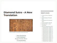 Tablet Screenshot of diamond-sutra.com